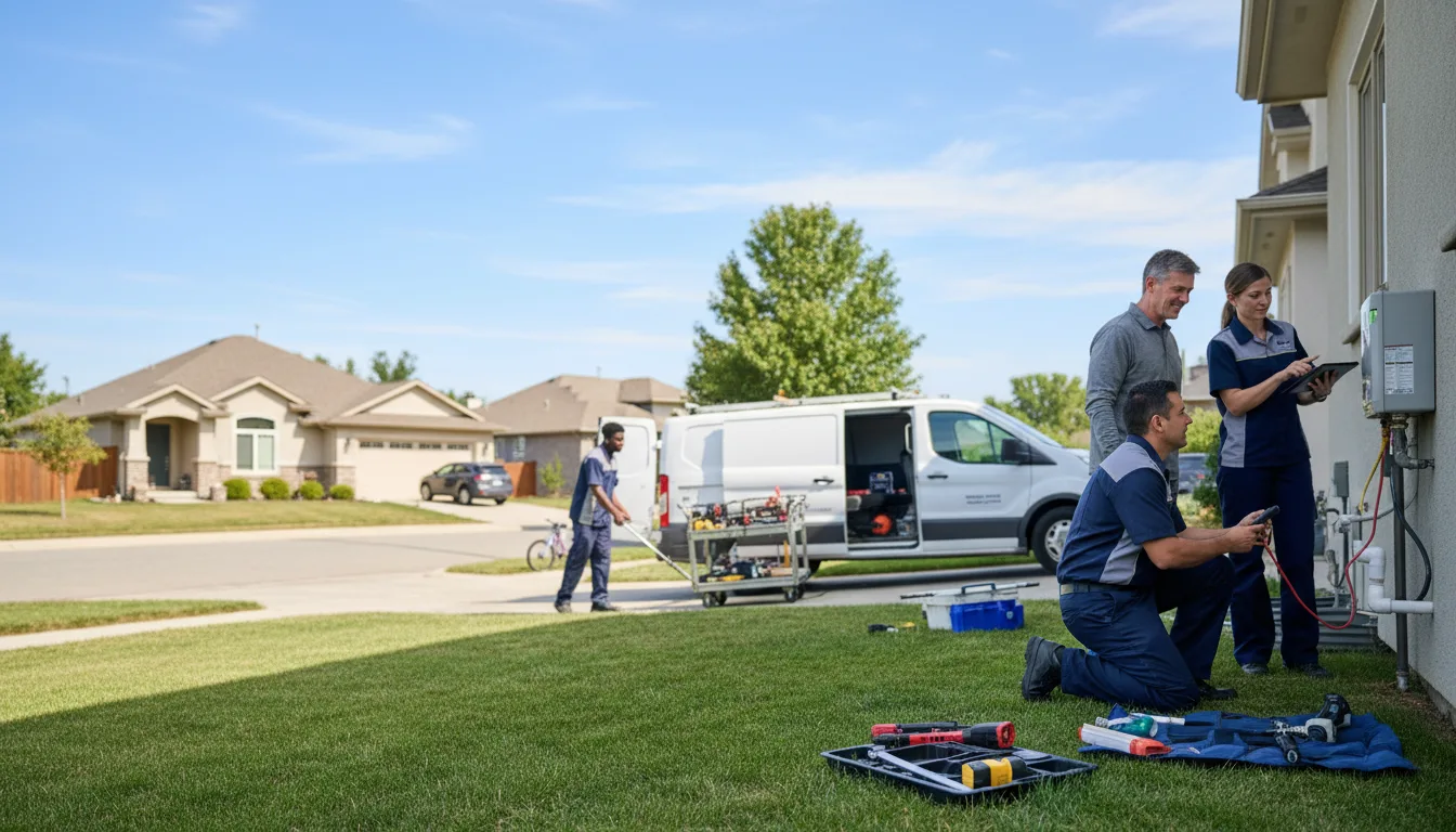 Tankless water heater service in Zion, IL